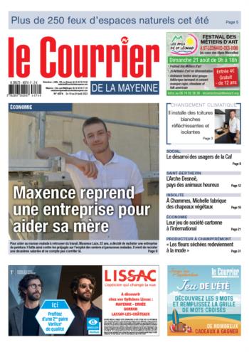 ÉCONOMIE : Maxence reprend une entreprise pour aider sa mère